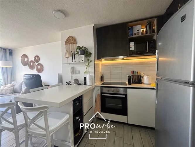 Venta 1D y 1B Estacion y Bod vista oriente piso 25 / Ñuñoa