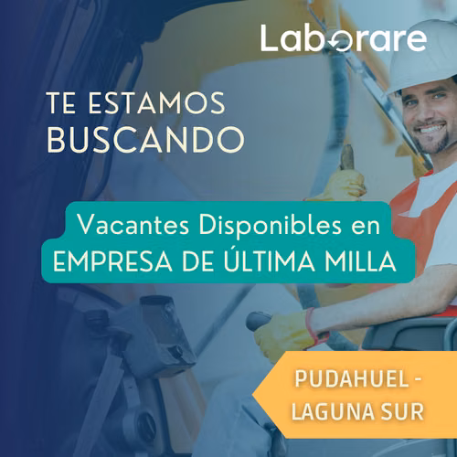 Operador de Grúa Horquilla - Ingreso 7 am