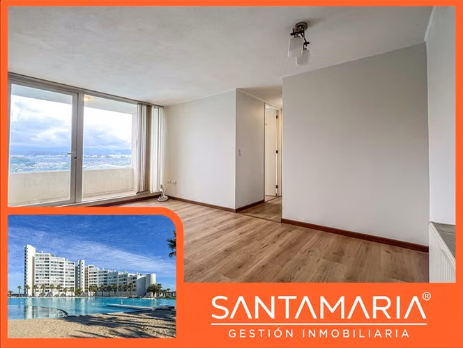 ARRIENDO Dpto. 2 Dorm con Estac 4 norte, San Pedro de la Paz
