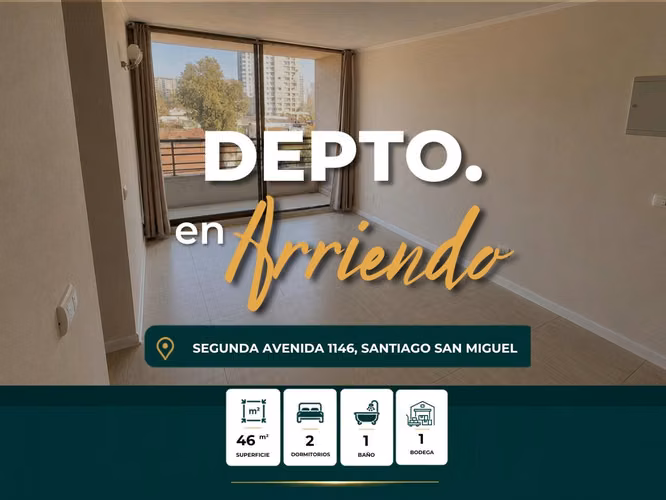 Se Arrienda DPTO 2D, 1B, Bod, 2da AVENIDA., San Miguel