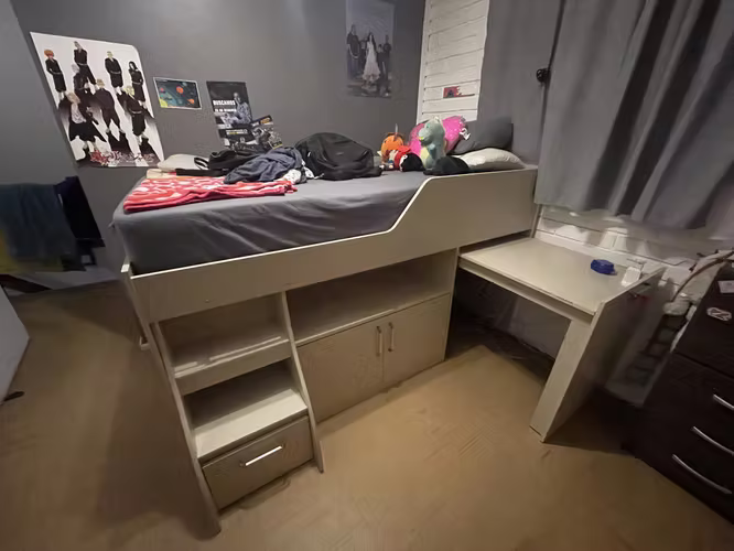 Vendo cama multifuncional 1.5 plazas usada - Imagen 5