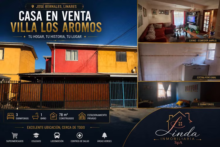 Oportunidad de Compra en Villa Los Aromos, Linar (180358)