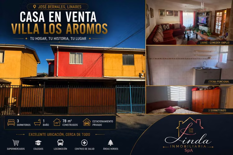 Oportunidad de Compra en Villa Los Aromos, Linar (180358)