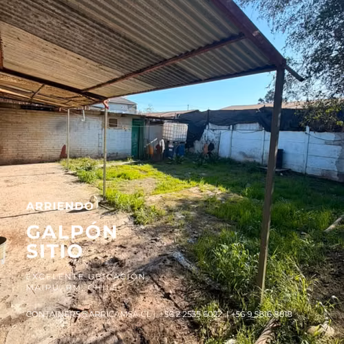 GALPÓN SITIO GALPON - SECTOR INDUSTRIAL MAIPÚ