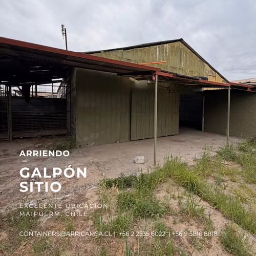 GALPÓN SITIO GALPON - SECTOR INDUSTRIAL MAIPÚ
