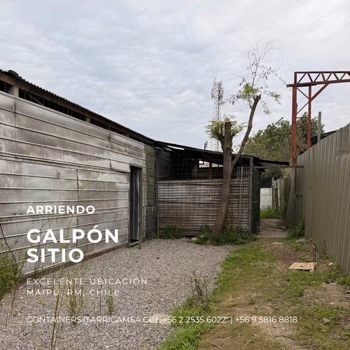 GALPÓN SITIO GALPON - SECTOR INDUSTRIAL MAIPÚ