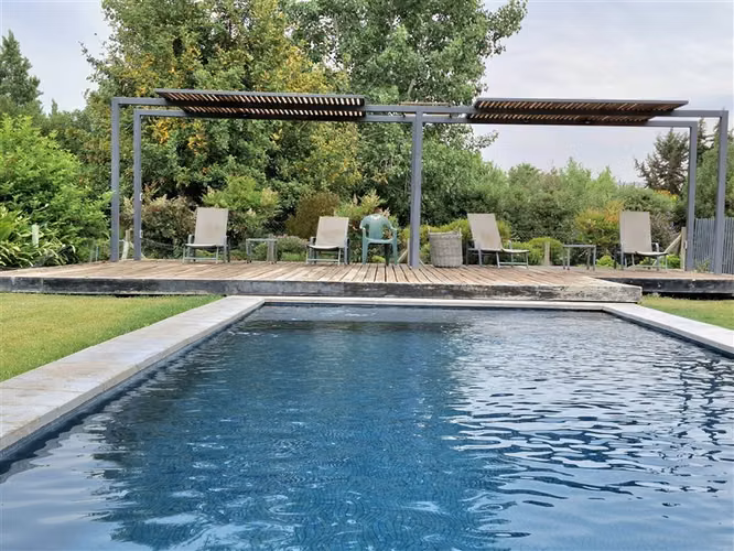 AP767 Moderna 328 m2 en 5005 de terreno 5 D 5B estar piscina - Imagen 28