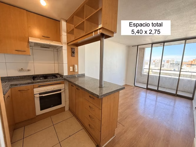 Depto 33/36m2 Exequiel Fdez 1D 1B Bodega Sur