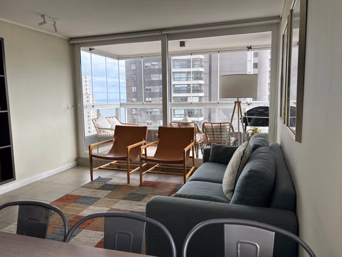 Amplio y Moderno, Departamento 3D/2B con Cocina Integrada en Costa de Montemar - Imagen 5