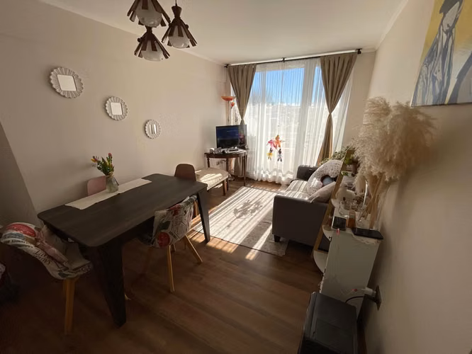 Departamento en Venta 2D/1B Condominio Parque Santa Leonor