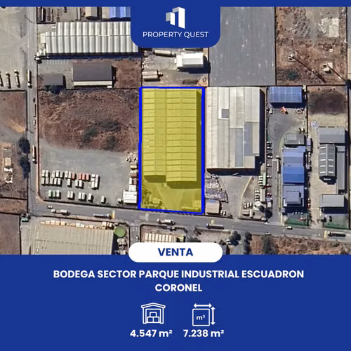VENTA BODEGA INDUSTRIAL PARQUE ESCUADRON