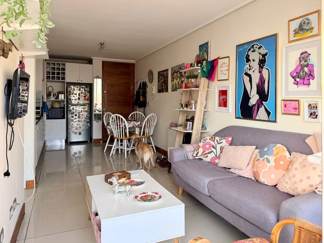 Lindo departamento en Arriendo dos ambientes, excelente estado, Las Condes