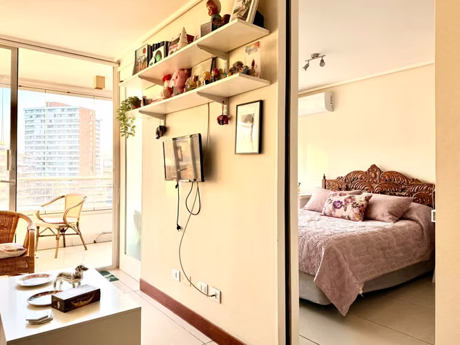 Lindo departamento en Arriendo dos ambientes, excelente estado, Las Condes - Imagen 5