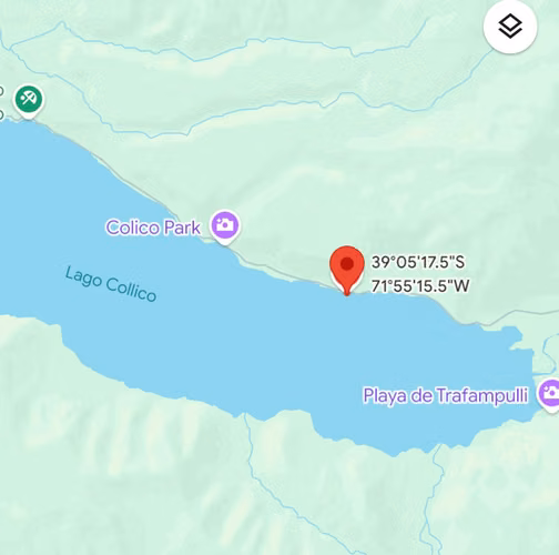 SE VENDE ESTUPENDA PARCELA CON PLAYA EN EL LAGO COLICO - Imagen 7