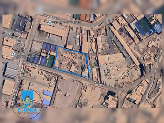 Terreno 2.000 m² para Empresas en Bajo Molle Iquique - Imagen 3