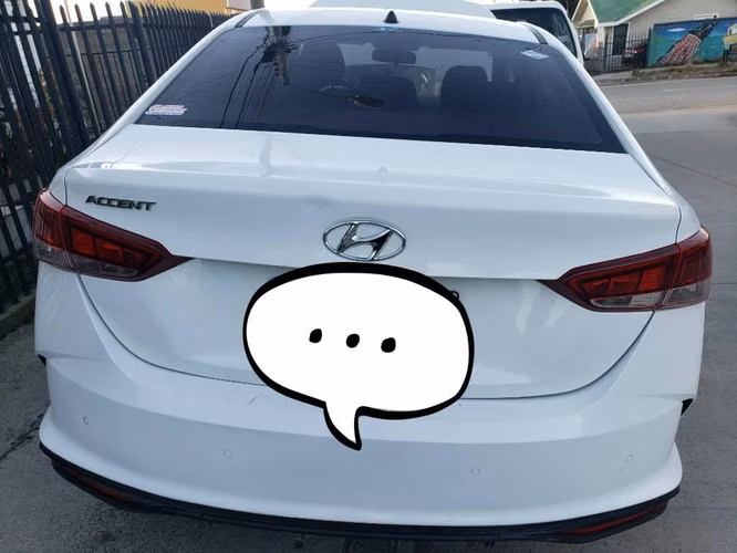 Hyundai accent 2021 a Gas