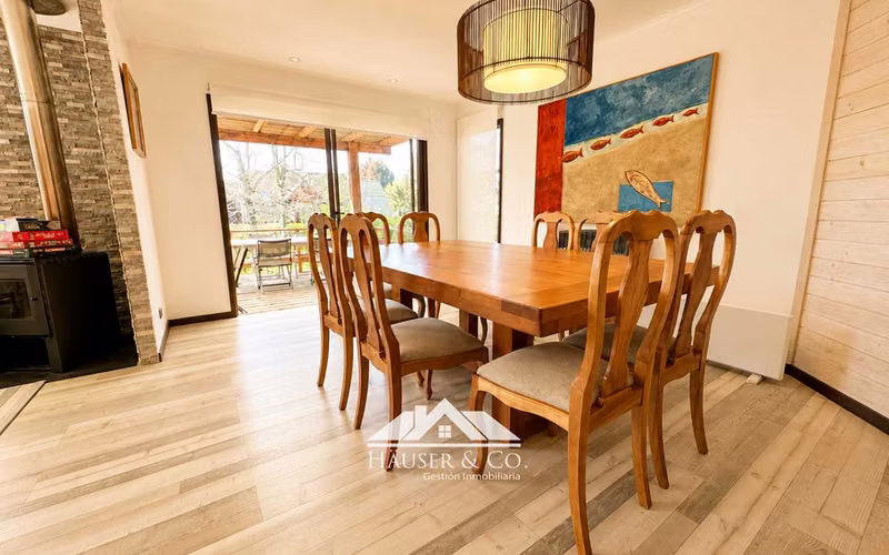 Casa en La Puntilla Villarrica acceso a lago y playa 10 pers