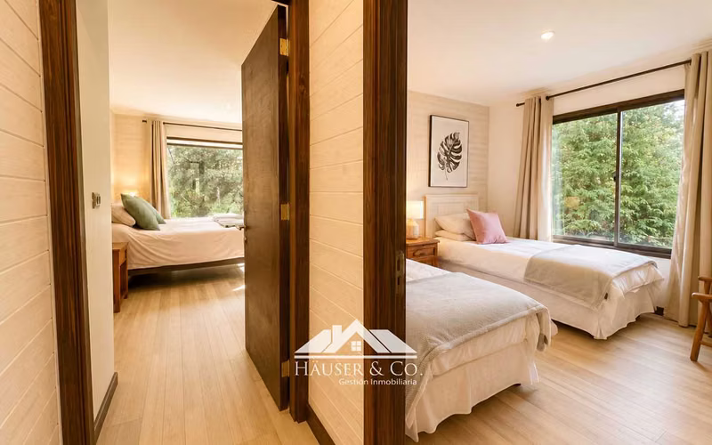 Casa en La Puntilla Villarrica acceso a lago y playa 10 pers
