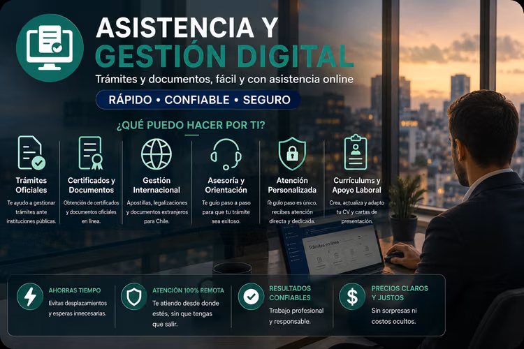Asistencia y Gestión Digital – Atención Remota