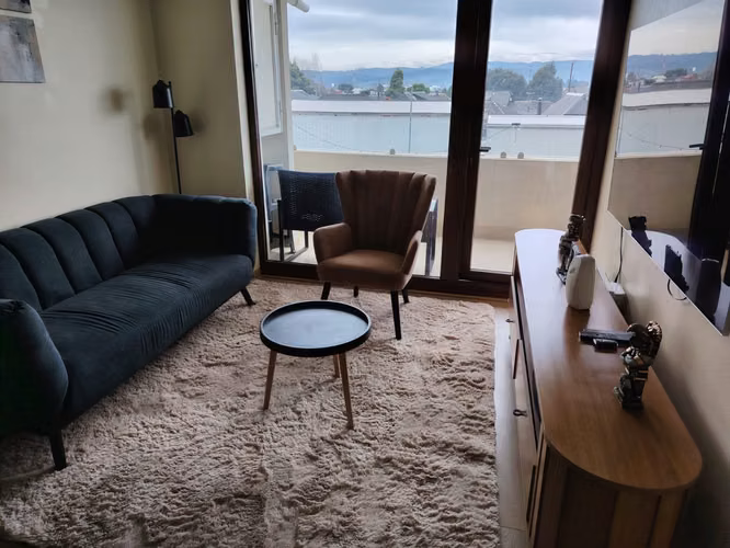 Departamento de 2 dorm y 2 baños, Valdivia