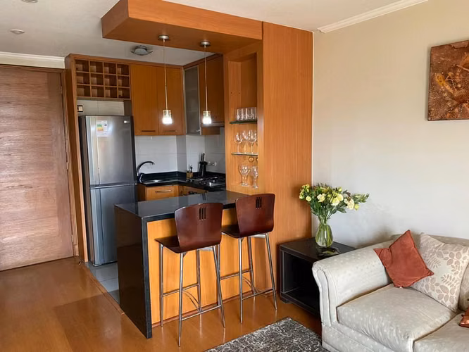VENTA DEPARTAMENTO 1HAB 1BA LAS CONDES