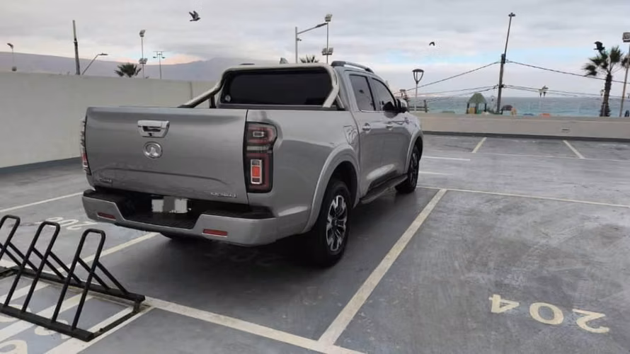 Camioneta liberada
