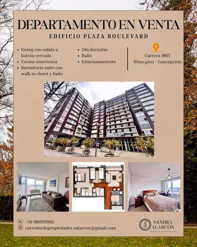 Departamento en venta Concepción