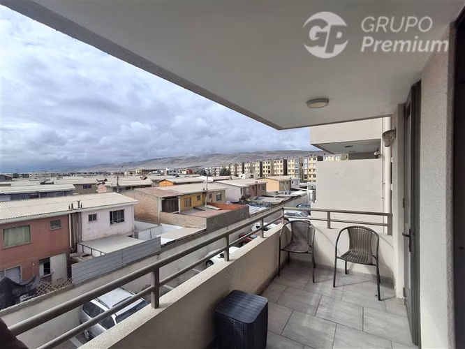 Arriendo depto Full amoblado y equipado 3dor.1B cerca Playa
