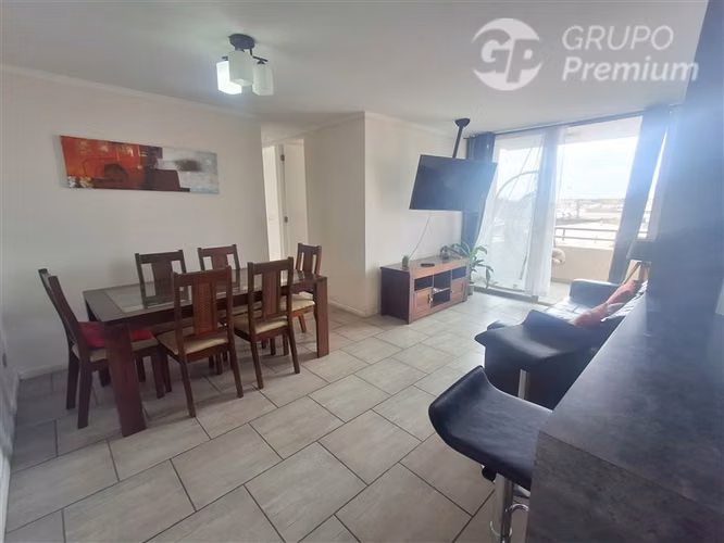 Arriendo depto Full amoblado y equipado 3dor.1B cerca Playa