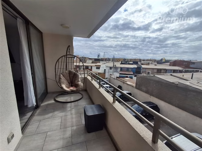 Arriendo depto Full amoblado y equipado 3dor.1B cerca Playa