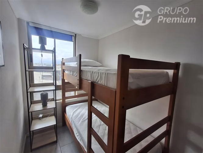 Arriendo depto Full amoblado y equipado 3dor.1B cerca Playa