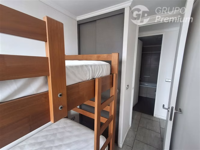 Arriendo depto Full amoblado y equipado 3dor.1B cerca Playa