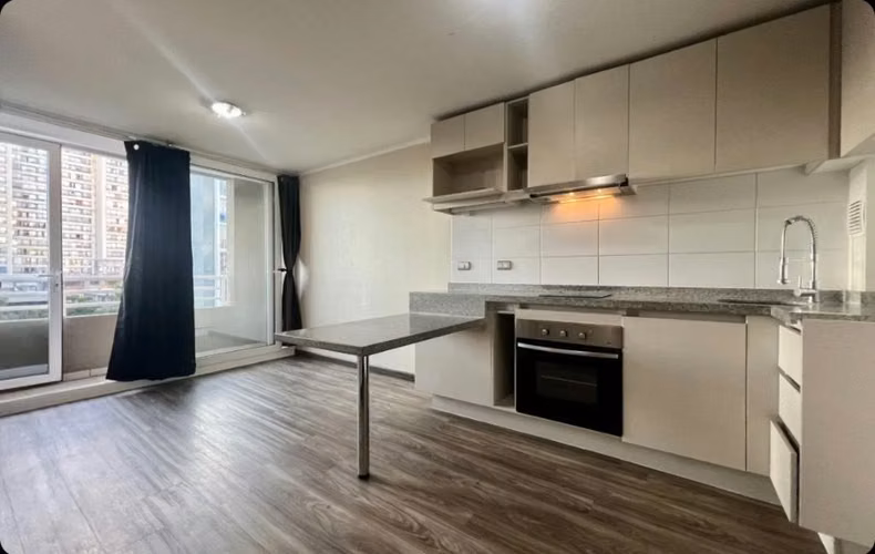 DEPARTAMENTO 1D + 1B | METRO PARQUE ALMAGRO | IDEAL INVERSIÓN