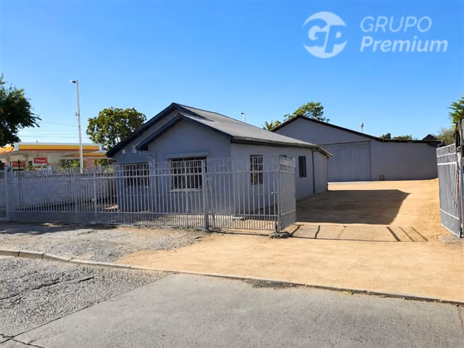 Arriendo Bodega 500m + Casa 120m + Terreno 1.000m Talca