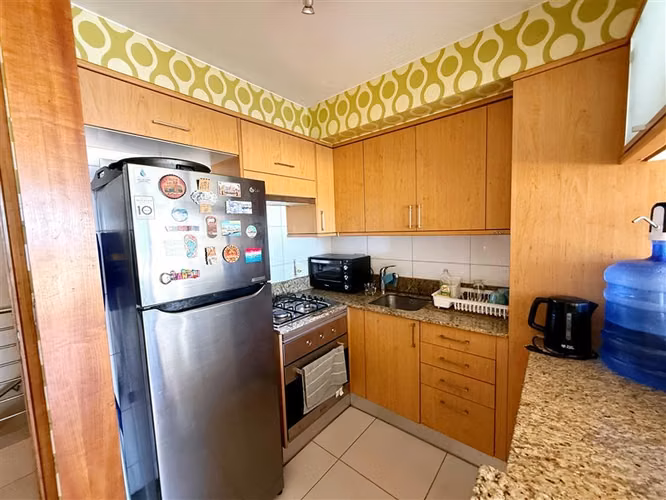 Departamento en venta, de 1d y 1b, en Viña del Mar