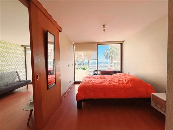 Departamento en venta, de 1d y 1b, en Viña del Mar