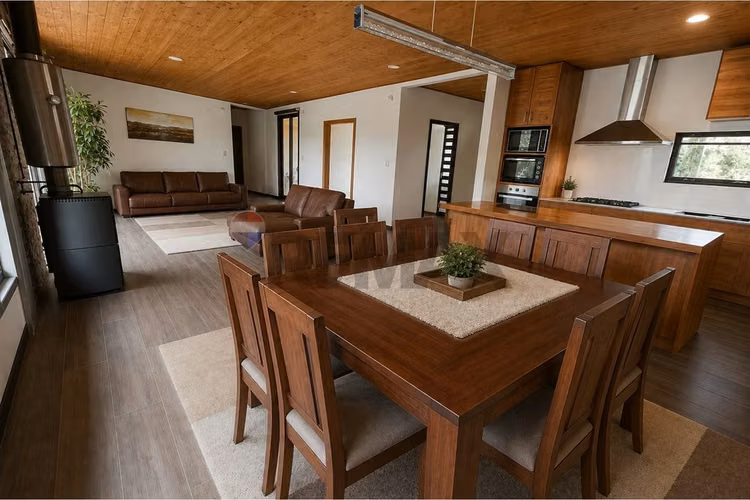 Parcela con casa y cabañas - pucon