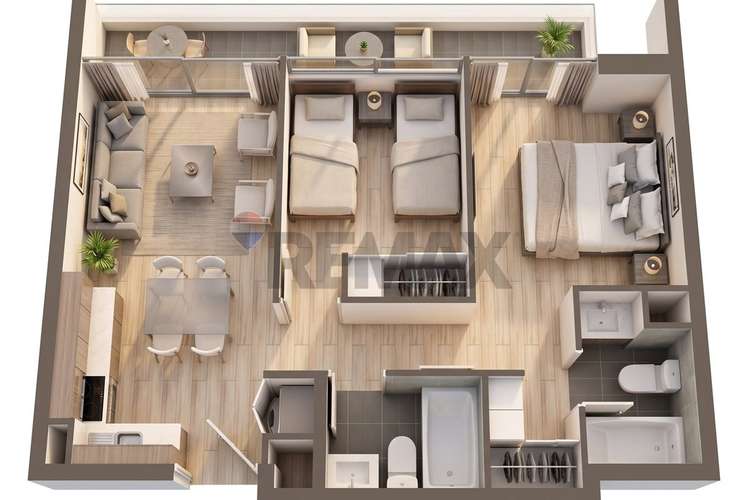 Venta 2d2b con terraza en barrio universitario - Imagen 25