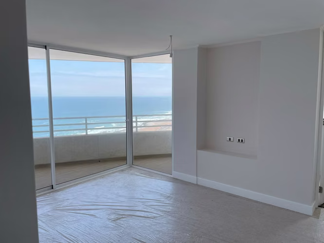 AMPLIO DEPARTAMENTO FRENTE AL MAR CON INCREIBLE VISTA A PLAYA LLACOLEN - Imagen 9