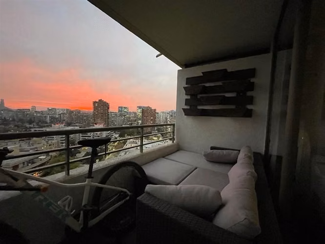 Departamento en arriendo de 1 dorm. en Las Condes