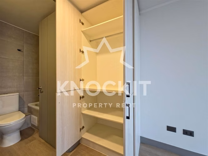 Arriendo Depto con Balcón 1D1B con Est y Bodega en Ñuñoa