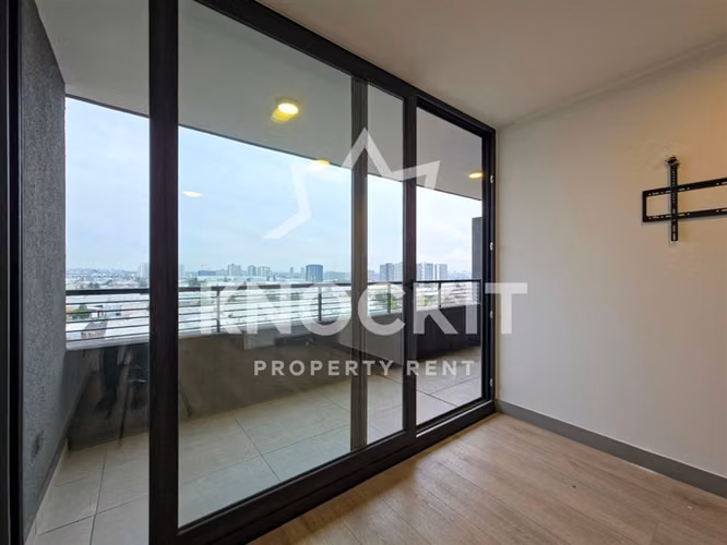 Arriendo Depto con Balcón 1D1B con Est y Bodega en Ñuñoa