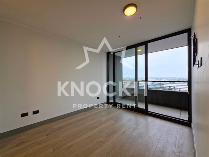 Arriendo Depto con Balcón 1D1B con Est y Bodega en Ñuñoa