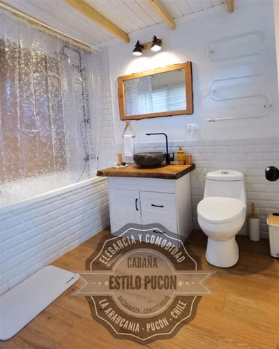 2 casas para arriendo en Pucon.