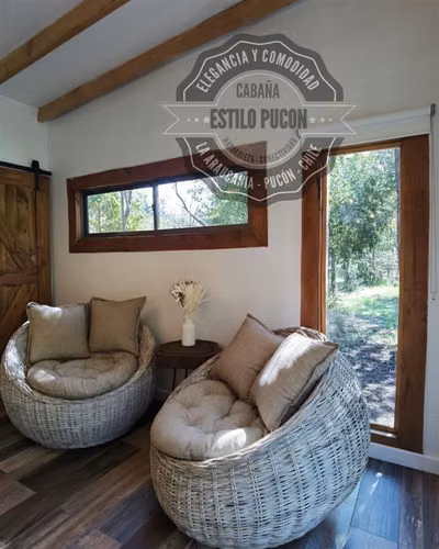 2 casas para arriendo en Pucon.