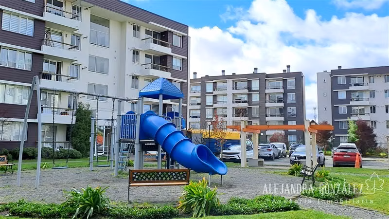 Arriendo Depto. 2D/2B, Condominio Jardín de los Robles 2.