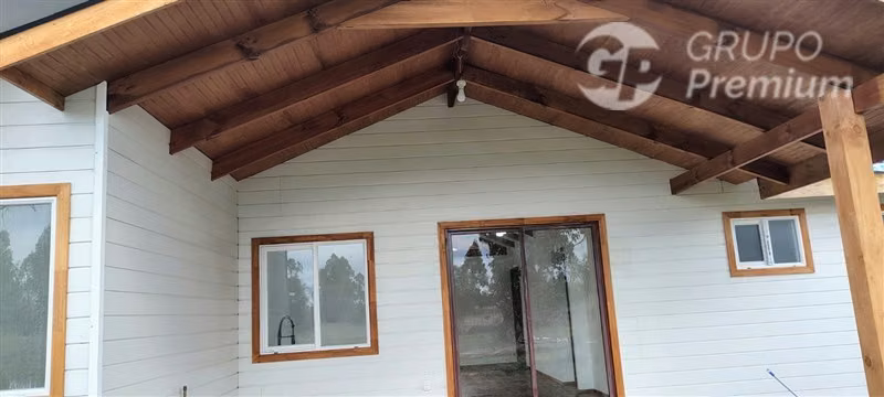 Parcela con casa NUEVA en Pitrufquén camino Villarrica Km20