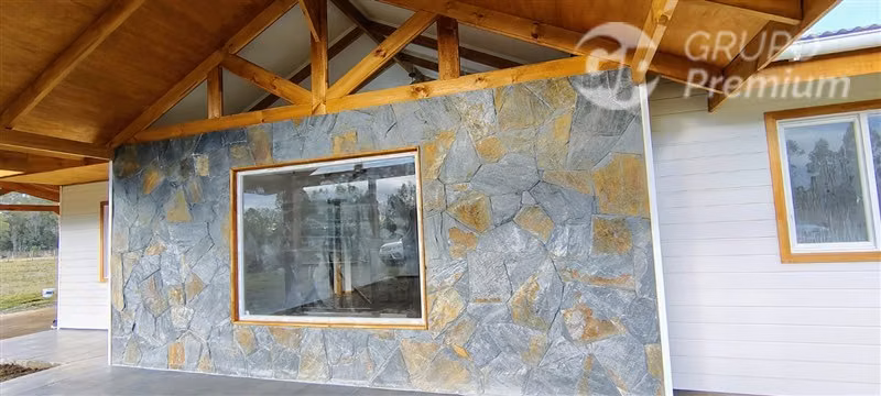 Parcela con casa NUEVA en Pitrufquén camino Villarrica Km20
