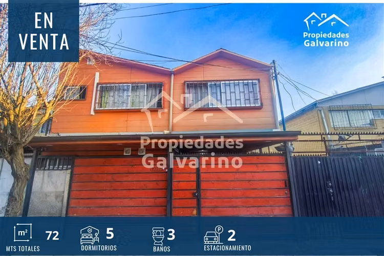 Casa en venta de 5 dorm. en Quilicura