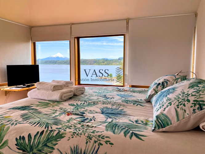 Vass Arrienda Parcela Amoblada Con Vista Al Lago Y Volcan - Imagen 8